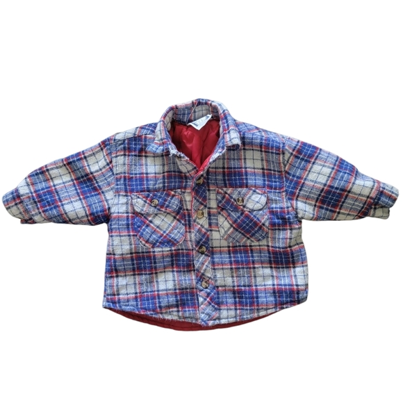 Garanimals Jean Co. | Vintage Plaid Coat Infants 12m - Picture 3 of 6